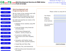 Tablet Screenshot of gb-tb.com